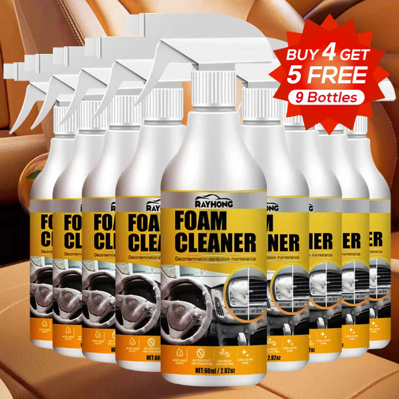🔈🔈60 % DE RÉDUCTION MAINTENANT🔥Nettoyant mousse multi-usages🚗
