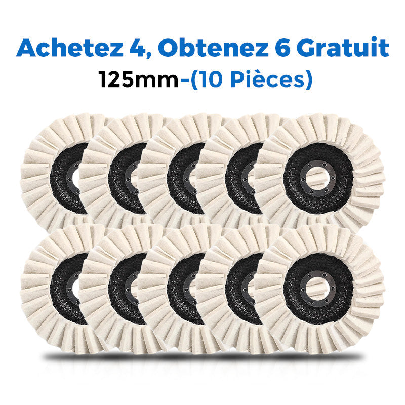 💐30% DE RÉDUCTION ! Disque à Polir Rapide – Fixation Facile, Résultat Pro ⚡🔩【4 Achetés, 6 Reçus】