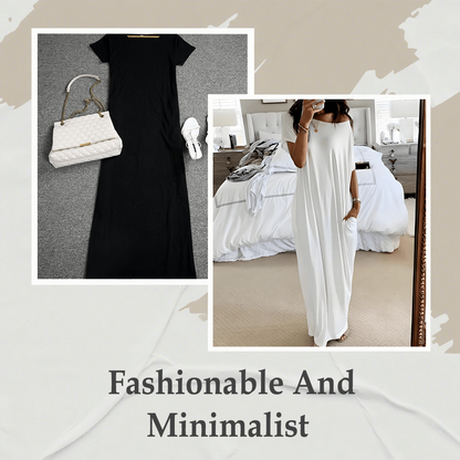 💐50% DE RÉDUCTION ! Robe Longue Ample & Décontractée – Confort Absolu au Quotidien 🌿👗【Offre Limitée】