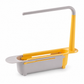 ⏳Time-Limited Special⏰2-in-1 Sink Organizer Rack – Expandable Sponge Holder & Kitchen Towel Drying Bar