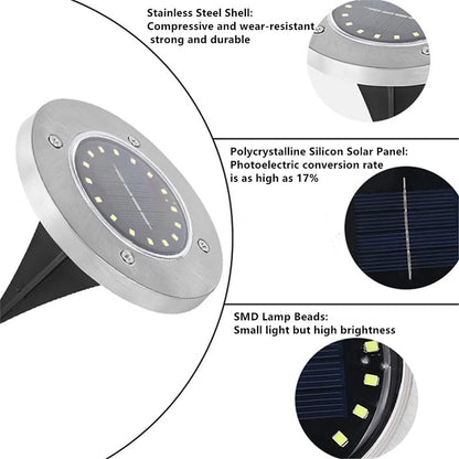 🔥 Hot sale 50% OFF🔥Solar In-Ground Lights – Model Rock