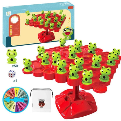 🥳Jeu d'équilibre pour grenouilles