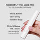 💅✨ 3-in-1 Press-On Nail Kit – Repositionable Solid Gel, Thin Seamless Hold & Quick UV Curing 🔥