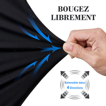 PANTALON formel solide coupe ajustée (achetez-en 2 livraison gratuite)