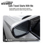 🚗 50% OFF ☂️ Carbon Fiber Rain Eyebrow — Clear Rearview Mirror in Rain