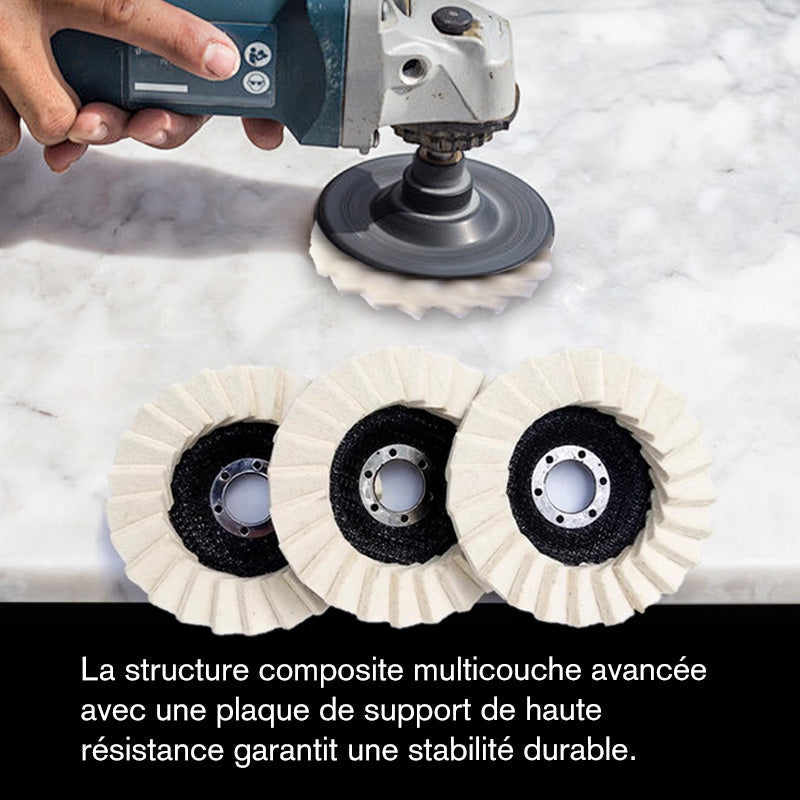 💐30% DE RÉDUCTION ! Disque à Polir Rapide – Fixation Facile, Résultat Pro ⚡🔩【4 Achetés, 6 Reçus】