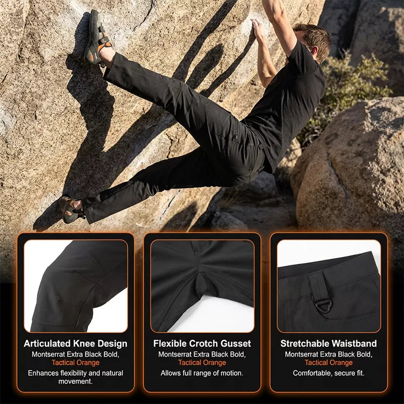 Pantalons de travail confortables et résistants