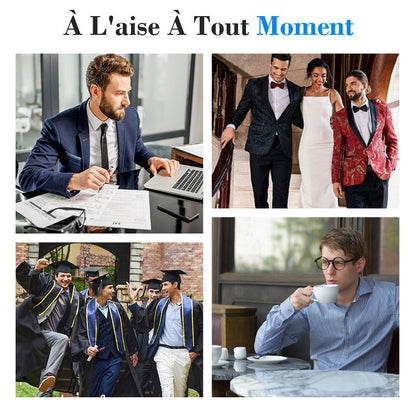 PANTALON formel solide coupe ajustée (achetez-en 2 livraison gratuite)