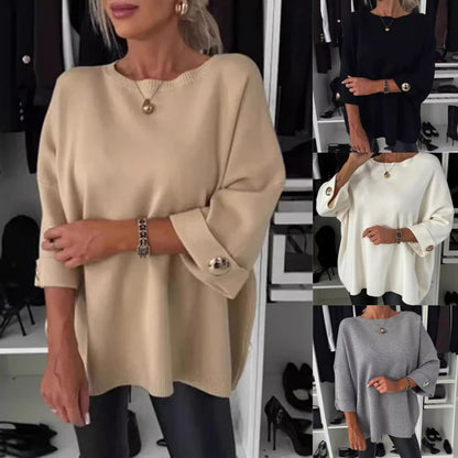 🎀Soldes limitées 54 % de réduction🎀Haut classique en tricot uni pour femme