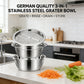 🎉 2026 Sale — Over 25,600 Sold!🧀3‑in‑1 Stainless Steel Grater Bowl 🔪