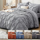 💗Last day of sale – 50% off⚡Bedsure Soft Pintuck Duvet Set