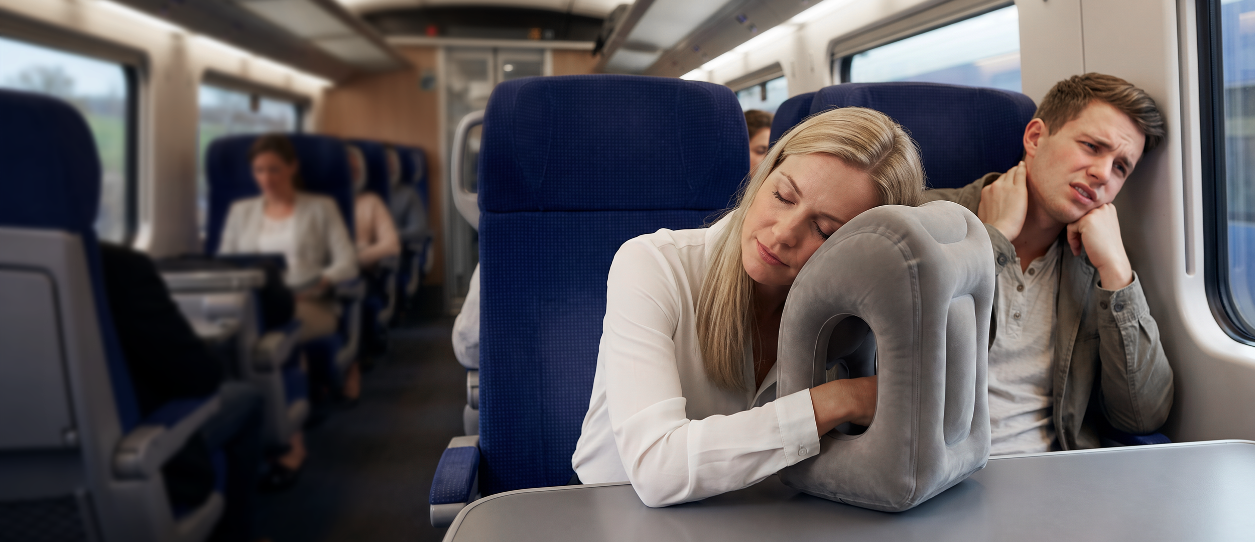 Inflatable Travel Pillow PC