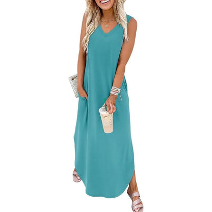 💐50% DE RÉDUCTION ! Robes d‘Été avec Poches – Confort & Style pour la Plage 👗🌸【Offre Limitée】