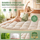 HOT SALE 2026🥳💞50,000+ SOLD!👵❤️ Bamboo Fiber Viscose Mattress Protector with Deep Pockets, Quilted Mattress Topper, Soft & Pressure-Relieving