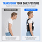 📢 50% OFF! 🧍 Adjustable Posture Support Brace – 4 Support Bars, 3D Lumbar Pad & Breathable Anti-Slip Fit
