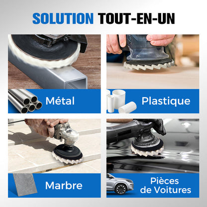 💐30% DE RÉDUCTION ! Disque à Polir Rapide – Fixation Facile, Résultat Pro ⚡🔩【4 Achetés, 6 Reçus】
