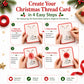 🎄🧵 CHRISTMAS SALE – 50% OFF! Merry & Bright Christmas DIY Kit (6 pcs) ✨