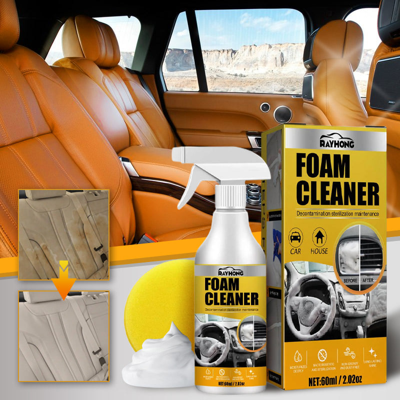 🔈🔈60 % DE RÉDUCTION MAINTENANT🔥Nettoyant mousse multi-usages🚗