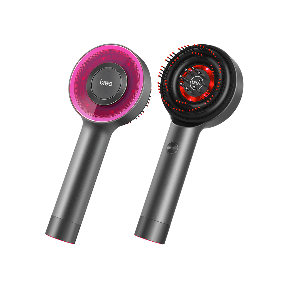 💎 50% DE RÉDUCTION ! 💎 Brosse de Massage du Cuir Chevelu 3-en-1 – Lumière Rouge 630 nm, 72 Picots & Applicateur d’Huile pour Croissance Capillaire Accélérée 🌿💆‍♀️
