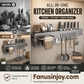 🍽️ 50% OFF! ✨ Multifunctional Kitchen Chopstick Cage & Knife Holder – Zoned Storage, Hollowed Drainage Design & Premium Carbon Steel – Clear Messy Countertops in One Go 👨‍🍳