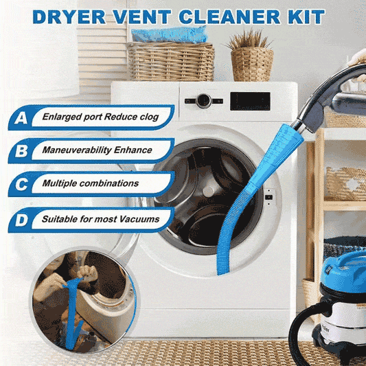 🔥 DERNIER JOUR – 50% DE RÉDUCTION 🔥 Kit de nettoyage pour conduit de sécheuse : plus sûr, plus efficace !