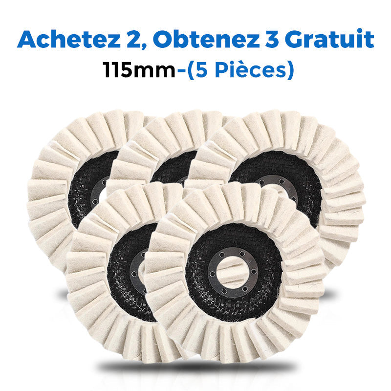 💐30% DE RÉDUCTION ! Disque à Polir Rapide – Fixation Facile, Résultat Pro ⚡🔩【4 Achetés, 6 Reçus】