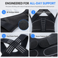 📢 50% OFF! 🧍 Adjustable Posture Support Brace – 4 Support Bars, 3D Lumbar Pad & Breathable Anti-Slip Fit