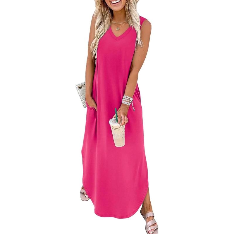 💐50% DE RÉDUCTION ! Robes d‘Été avec Poches – Confort & Style pour la Plage 👗🌸【Offre Limitée】
