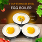 🎉 2026 Sale — Over 14,000 Sold! 🍳 3-in-1 Stainless Steel Egg Poacher – Poach, Steam, Bake – 304 Steel, Non-Stick Release, One Pan, Endless Breakfasts ✨