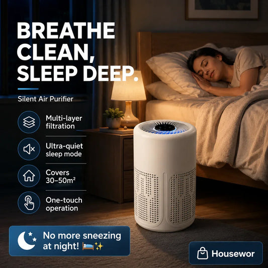 💨Silent Air Purifier ✅ Multi-Layer Filtration & Large Coverage | Quiet and Energy-Efficient 🌿