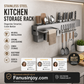 🍽️ 50% OFF! ✨ Multifunctional Kitchen Chopstick Cage & Knife Holder – Zoned Storage, Hollowed Drainage Design & Premium Carbon Steel – Clear Messy Countertops in One Go 👨‍🍳