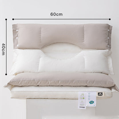 🔥 For a limited time 50% off 🔥 Soft and Hard Dual-Zone Neck Support Pillow