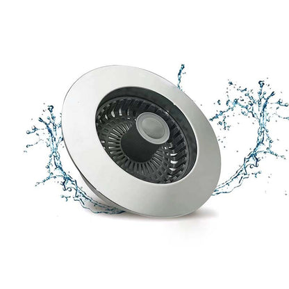📢📢 50% OFF💧Push-Button Kitchen Sink Drain Stopper with Stainless Steel Body & ABS Food Scrap Filter Basket