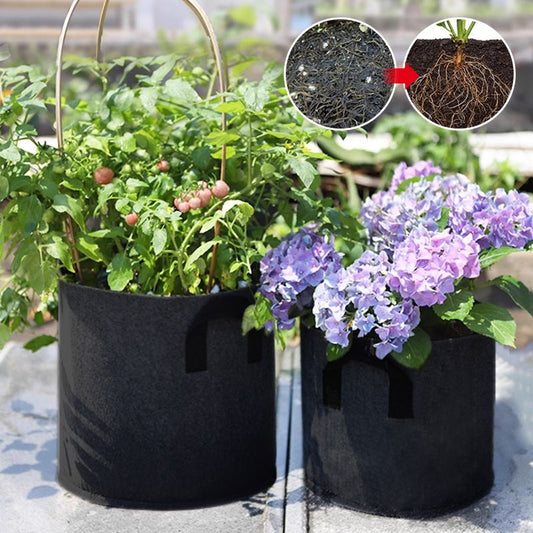 💨🔥 Moitié prix ! Sac de culture en tissu micro-aéré – Élimine les racines naturellement, antirouille, idéal pour les légumes et les fleurs 🍅🌻