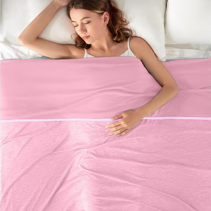 💤 Couverture Rafraîchissante à moitié prix ! Dites adieu aux sueurs nocturnes 🛏️❄️