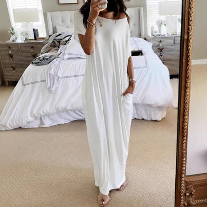 💐50% DE RÉDUCTION ! Robe Longue Ample & Décontractée – Confort Absolu au Quotidien 🌿👗【Offre Limitée】