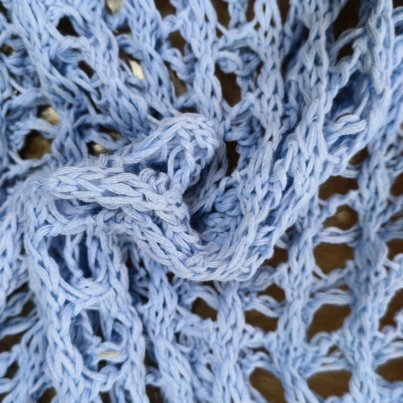 🌸Nouveauté🌸Haut décontracté pour femme, couleur unie, en maille crochetée