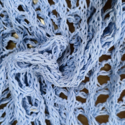 🌸Nouveauté🌸Haut décontracté pour femme, couleur unie, en maille crochetée