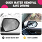 ⏳🔥LIMITED-TIME 50% OFF! ⏰🚗 BUY 1 GET 1 FREE! 💦 Retractable Side-Mirror Wiper – Extendable, Compact, Water Removal