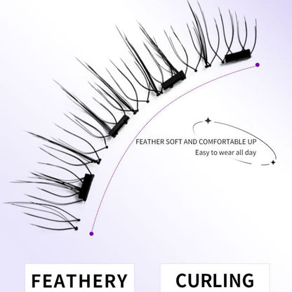 💖✨ 50% DE RÉDUCTION – Cils magnétiques réutilisables avec applicateur | Pose sans colle, effet naturel, longue tenue, jusqu’à 30 utilisations 🧲👁️