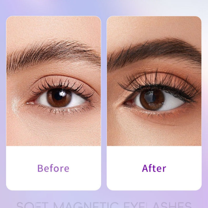 💖✨ 50% DE RÉDUCTION – Cils magnétiques réutilisables avec applicateur | Pose sans colle, effet naturel, longue tenue, jusqu’à 30 utilisations 🧲👁️