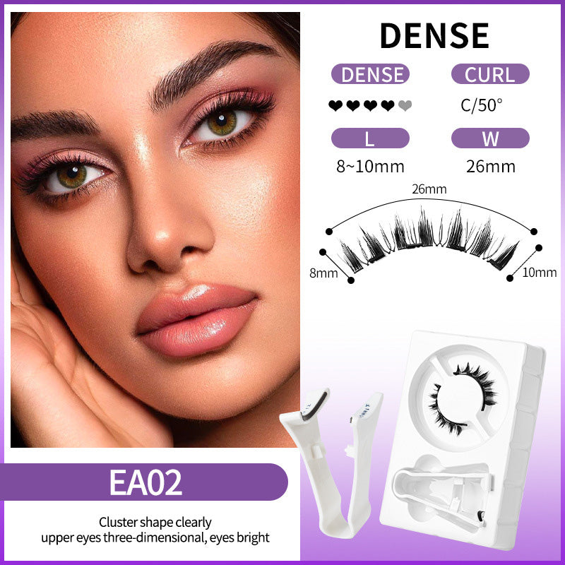 💖✨ 50% DE RÉDUCTION – Cils magnétiques réutilisables avec applicateur | Pose sans colle, effet naturel, longue tenue, jusqu’à 30 utilisations 🧲👁️