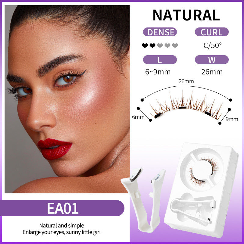 💖✨ 50% DE RÉDUCTION – Cils magnétiques réutilisables avec applicateur | Pose sans colle, effet naturel, longue tenue, jusqu’à 30 utilisations 🧲👁️