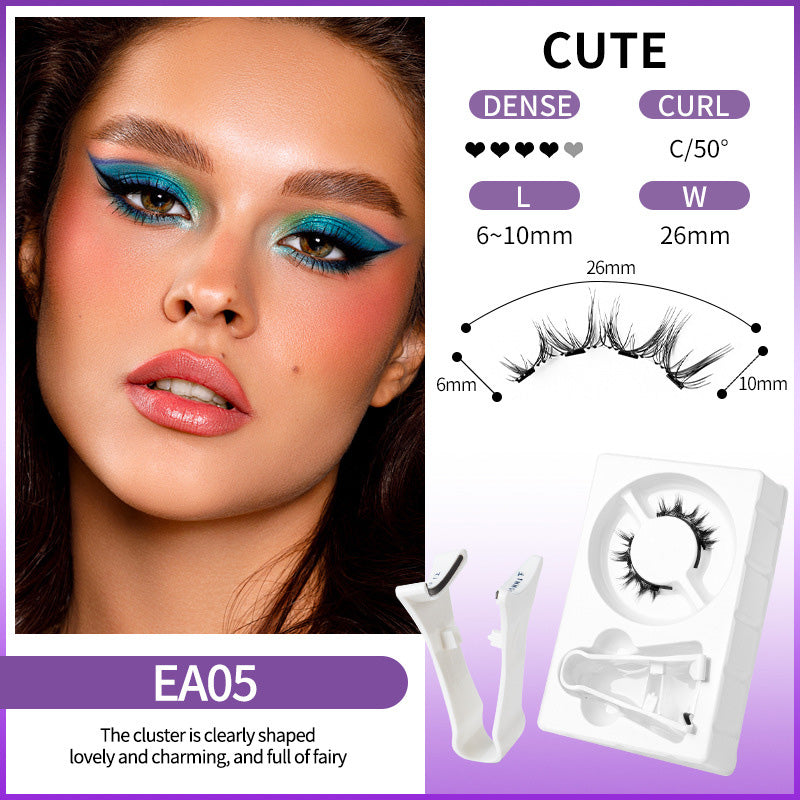 💖✨ 50% DE RÉDUCTION – Cils magnétiques réutilisables avec applicateur | Pose sans colle, effet naturel, longue tenue, jusqu’à 30 utilisations 🧲👁️