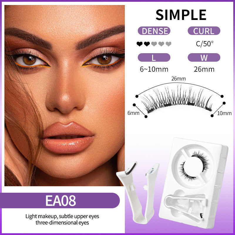 💖✨ 50% DE RÉDUCTION – Cils magnétiques réutilisables avec applicateur | Pose sans colle, effet naturel, longue tenue, jusqu’à 30 utilisations 🧲👁️