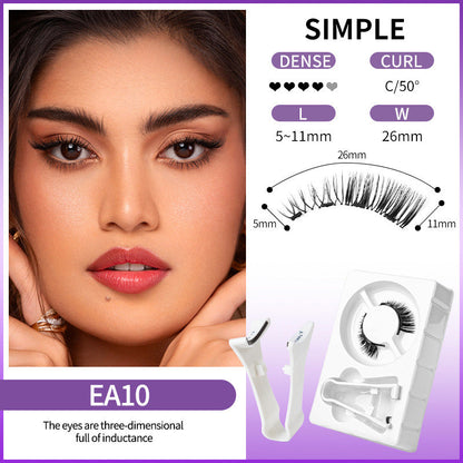 💖✨ 50% DE RÉDUCTION – Cils magnétiques réutilisables avec applicateur | Pose sans colle, effet naturel, longue tenue, jusqu’à 30 utilisations 🧲👁️