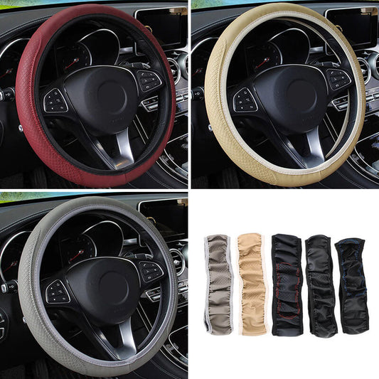 🔥Buy 2 Get 1 Free！🚗Coprivolante in pelle