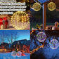 📢📢50% OFF !! ⏰ Hanging LED Sphere Light – Soft glow & decorative charm ✨