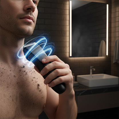 🪒⚡🔋 PROMO -50% ! Tondeuse Corporelle Homme à Affichage Numérique – Lame Sécurisée L, Moteur Puissant & 90 min Autonomie (USB)