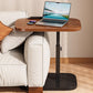 🛋️ LIMITED-TIME 50% OFF! ✨ C-Shape Side Table with Swivel Tray – Adjustable, Spacious, Sturdy 🍽️